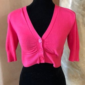 Hot Pink Cardigan